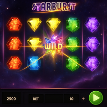 BetiBet - Starburst Slot Game - NetEnt Casino Slots