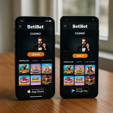 BetiBet - Casino Apps - iOS og Android Download
